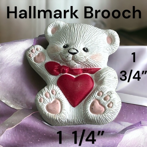 Hallmark Jewelry - Hallmark Bear Brooch